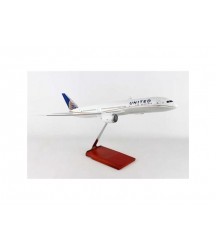Skymarks SKR9003 1 isto 100 United 787-9 Model Plane with Wood Stand & Gear