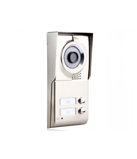 7inch Record Wired Wifi 2 Apartments Video Door Phone IR-CUT HD 1000TVL Camera Doorbell Camera with 2 button 2 Monitor Waterproof