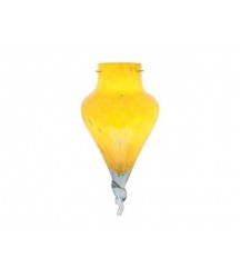 Access Lighting 963RJ-YEL Genie Yellow Shade Pendant - 14 in.