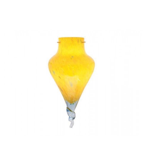 Access Lighting 963RJ-YEL Genie Yellow Shade Pendant - 14 in.