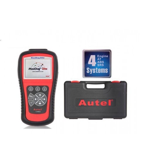 Autel Maxidiag Elite MD802 for 4 Systems with Data Stream Model Engine, Transmission, ABS and Airbag Code Scanner