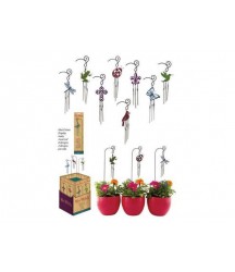 Meadow Creek 8887069 Iron Assorted Color 16 in. Mini Wind Chime - Case of 32