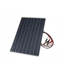 18V 30W Flexible Car Battery Solar Charger Portable Solar Panel Charger with Battery Charging Crocodile Clip Line