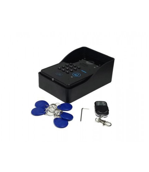 10 inch TFT RFID Password Video Door Phone Doorbell Intercom System With IR Camera 1000 TV Line Remote Access Control System