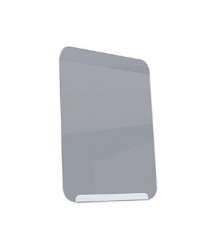Link Board Premium Magnetic Markerboard, 24 X 18, Gray Surface/white Frame