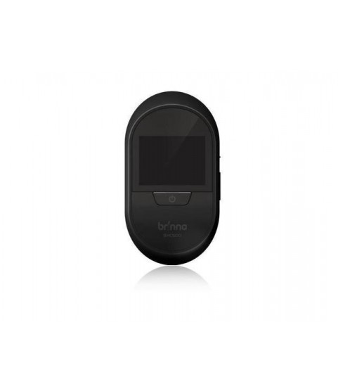 Brinno SHC500 12mm Digital Front Door Peephole Security Camera - Easy to Install - Theft Proof - Superior Battery Life - No Motion Detection - No Smartphone Necessary, Black