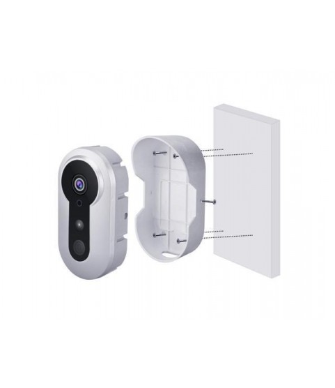 Wireless WIFI Doorbell with Monitor Support for IOS Android Video Camera