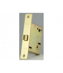 Baldwin 8530260L 2.5 Backset Passage Mortise Lock Knob Strength, Left Hand - Polished