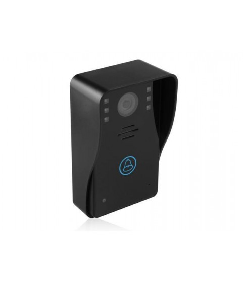 10 inch Video Door Phone Intercom Doorbell Touch Button Remote Unlock Night Vision Security CCTV Camera Home