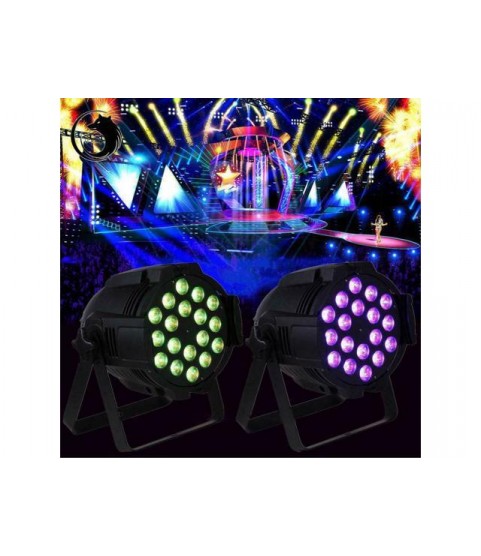 2PCS 270W RGBW LED Moving Head Stage Lighting DMX-512 DJ Disco Party Light Lamp