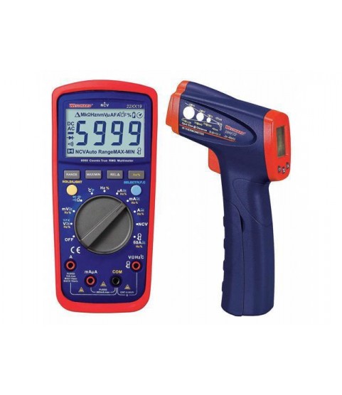 WESTWARD 22XX27 Digital Multimeter and IR Thermometer