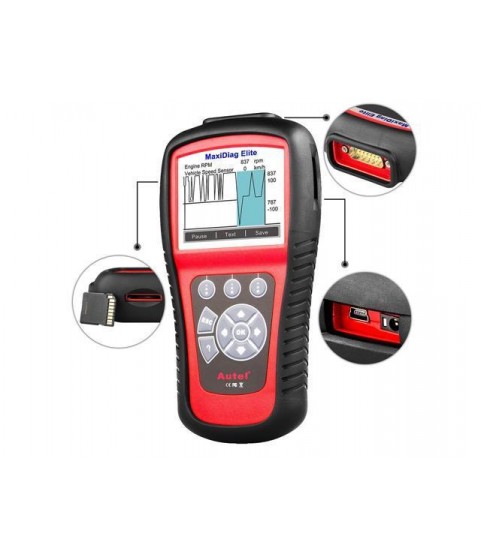 Autel MD802 OBD2/EOBD Scan Tool for Engine, Transmission, ABS, Airbag,EPB,Oil Service Reset