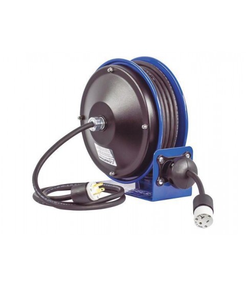 COXREELS PC10-3016-A 30 ft. 16/3 Extension Cord Reel 13.0 Amps 1 Outlets 120VAC