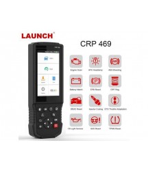 Launch CRP469 OBD2 Scanner Clear Airbag Codes ABS Bding Oil Light Service SAS TPMS DPF Reset Battery Matching Injector Coding Immo Programming Check Engine Code Reader OBD 2 Diagnostic Scan Tool