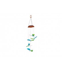 Meadow Creek 8016070 27.5 in. Plastic Assorted Mobile Wind Chime - Pack of 6