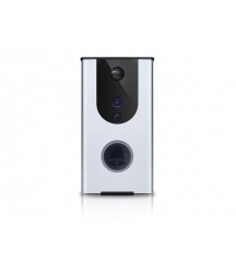 DYNAMODE 802.11n Wireless Self-powered Smart Video Doorbell, White/Black (SH-DB1608)