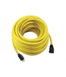 POWER FIRST 52NY21 100 ft. Extension Cord 10/3 Gauge YL