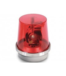 Edwards Signaling - 52R-N5-40WH - Edwards 52R-N5-40WH gen Rotating Beacon Light; 120 Volt AC, 0.35 Amp, Red, 1/2