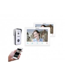 TMEZON Wireless/Wifi IP Video Doorphone Intercom Doorbell System One 10