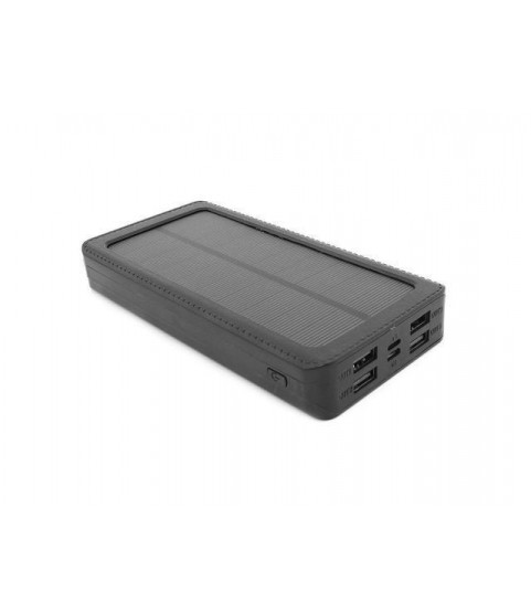 External Battery Power Bank 4 Port USB Solar Charger High Capacity Waterproof