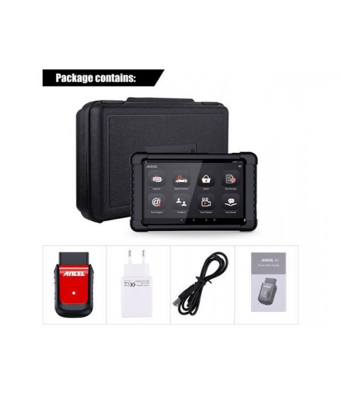 Ancel X6 OBD2 Scanner Full System Bluetooth Oil Service Reset EPB ABS Bding BMS TPMS TPS DPF IMMO SAS Injector Coding Check Engine Light Code Reader OBD 2 Automotive Diagnostic Scan Tool