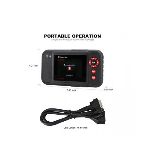 Launch Creader Professional Creader VII+ Auto Code Reader the Same Function as Launch CRP123 CRP 123 OBD2 EOBD Scanner ENG\ABS\SRS\AT