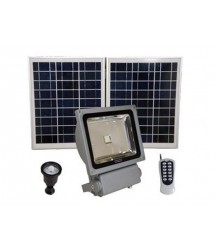 Solar Goes Green SGG-FL9W-EXTREME 990 Lumens LED Solar Flood Light with Remote Control