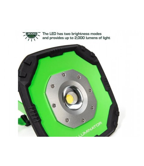 ILLUMINATOR 41926 2,000-Lumen Rechargeable LED Work Light