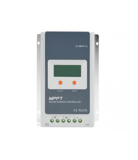 ACOPOWER 10A MPPT Solar Charge Controller 100V input  HY-MPPT Series HY-MPPT10 + MT-50 Solar Charge LCD Display