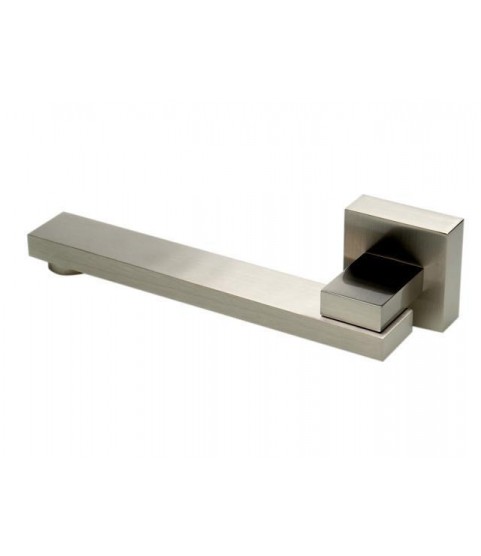 ALFI brand AB7701 Solid Brass Square Foldable Tub Spout Brushed Nickel
