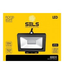 SELS LED, Flood Light, 10W (75W Equivalent), Daylight, Landscape Lighting, Security light, Wide Flood Light, Outdoor Flood Fixture, IP65, (10 Pack )